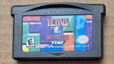 Tetris Worlds - Nintendo Game Boy Advance Cart Only!