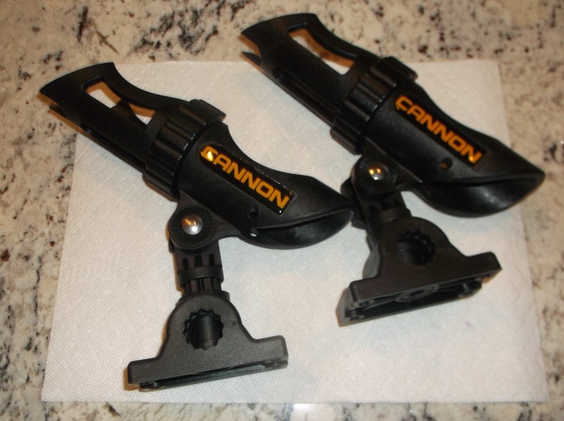 Cannon Deck Mount Rod Holder 2450169-1  3 position New 2 Pack