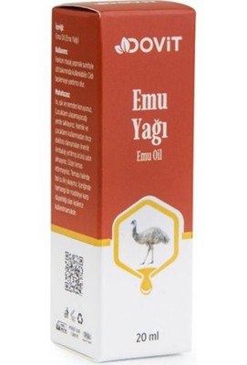 Dovit Emu-Öl 20 ml / Dovit Emu Yağı   Natürliche Pflege & Aroma