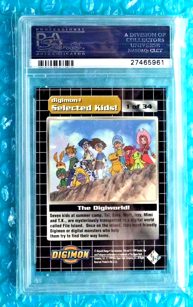Digimon SELECTED KIDS 1 Gold Prism Holo Exclusive Preview Digimon SELECTED KIDS 1 Gold Prism Holo Exclusive Preview