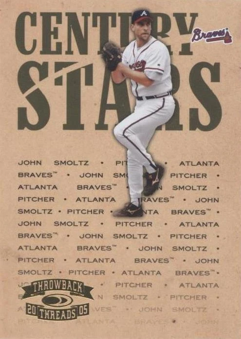 2005 Donruss Throwback Threads - John Smoltz #CS-29