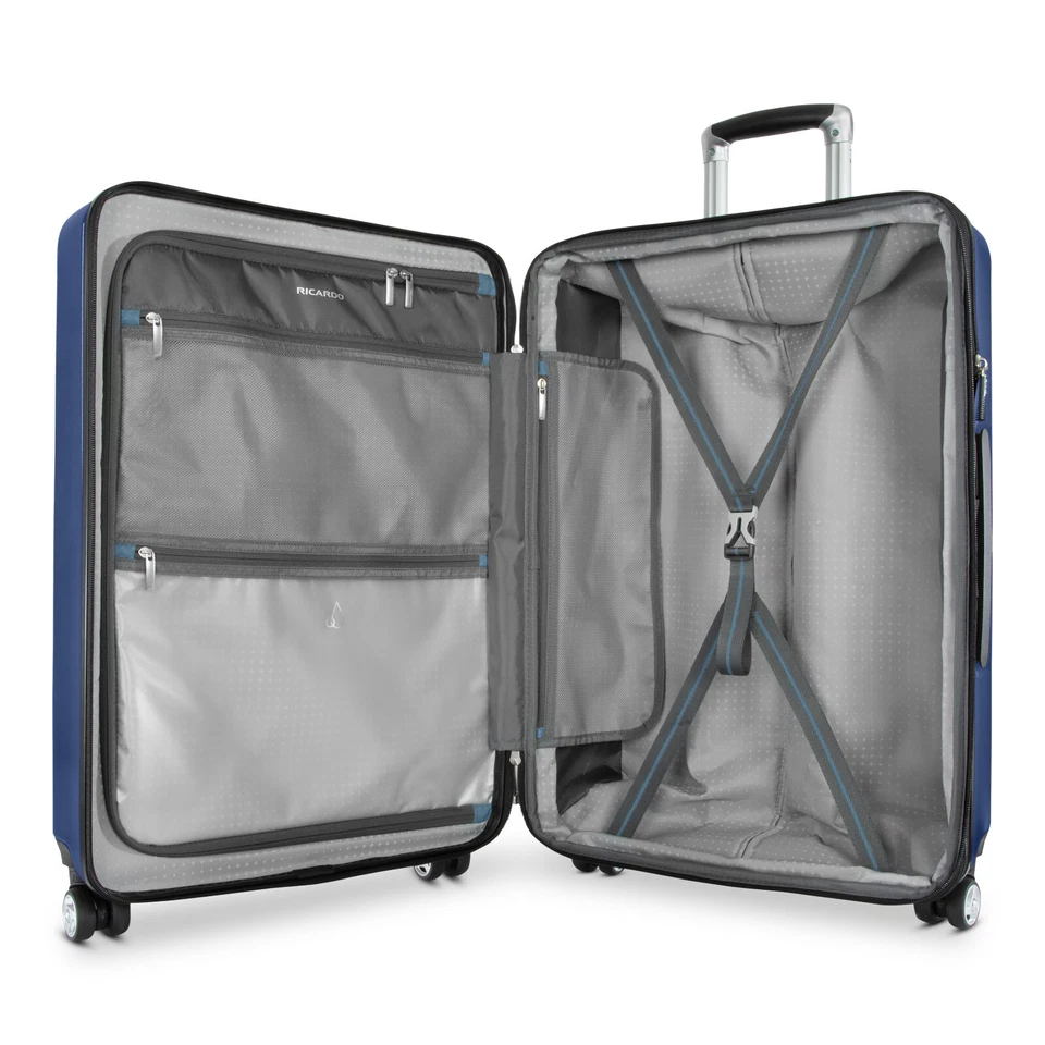 Ricardo Melrose Hardside 2-Piece Set (20" and 25") with FREE Travel Kit (Blue) - Image 2 of 4