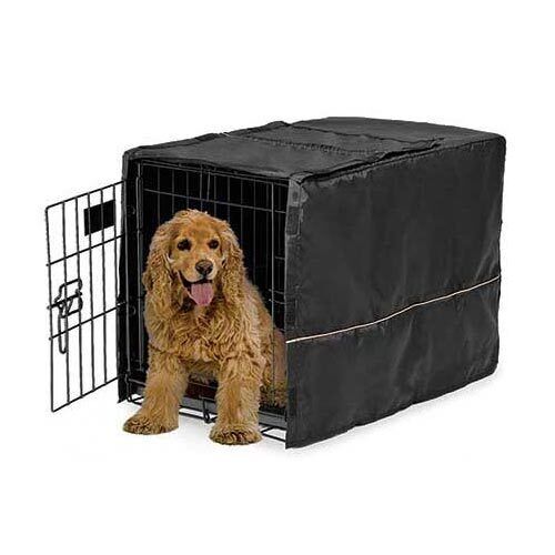 Housse de caisse pour animaux de compagnie Midwest Quiet Time noire 30,5" x 20" x 20,5" CVR-30 - Photo 1 sur 1