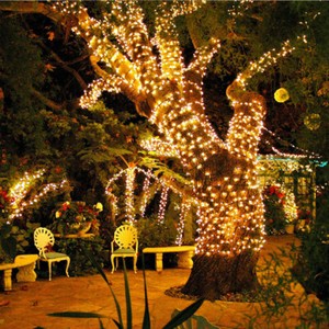 200LED Solar Lichterkette Kette Weihnachtsbaum Deko Außen Innen Garten Party 20M