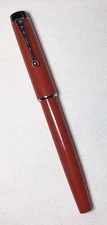 Parker Big Red Later Generation Red Barrel Chrome Trim Excellent Condition