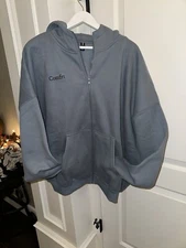 Comfrt Cloud Zip Heavyweight Hoodie LG Unisex - Choose Color! Black, Grey, Blue