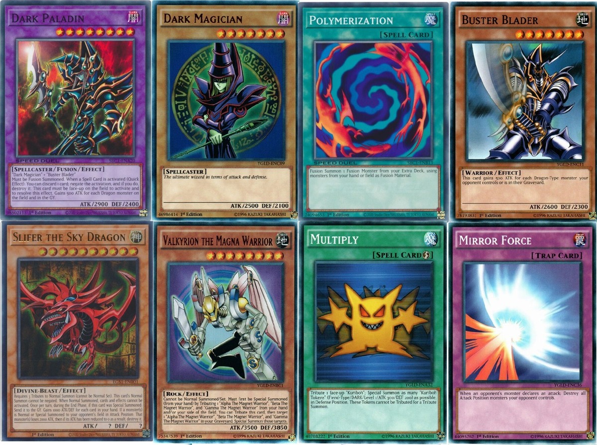 Yugi Muto Battle City Deck - Dark Magician Girl - Slifer