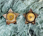 Vintage Czechoslovakia Army Rifleman Pin Badge 1950s — photo 3