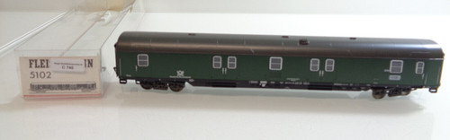 Fleischmann H0 5102 AC Bahnpostwagen Deutsche Bundespost in OVP C740 | Zustand: Gebraucht
