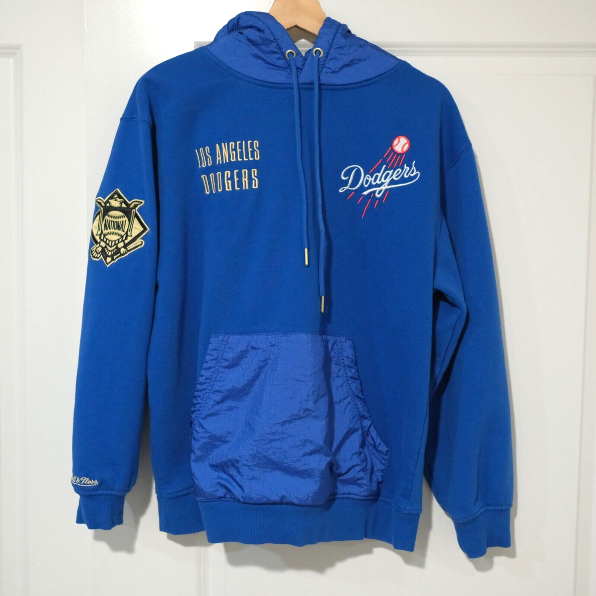 超人気【Mitchell & Ness】Dodgers Vintage Logo Fleece Hoodie Mitchell & Ness Team OG 2.0 Fleece Hoodie Vintage Logo LA