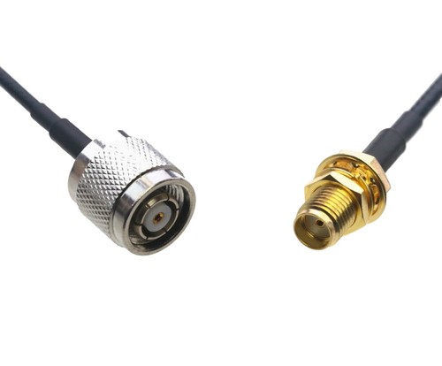 Boobrie SMA Coax Adapter 2 Stuks - SMA Schott Connector voor 4G Antenne en WLAN-apparaten