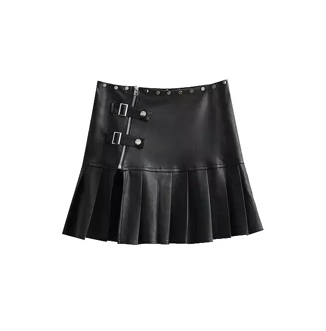 Handmade fiesta/cóctel plisado faldas para mujer