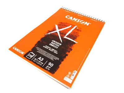 CANSON XL SKETCH - A3 cm 90 g/sqm - ALBUM 120 SHEETS