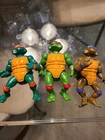 Teenage Mutant Ninja Turtles TMNT Donatello/Michelangelo/Raphael Playmates 1988