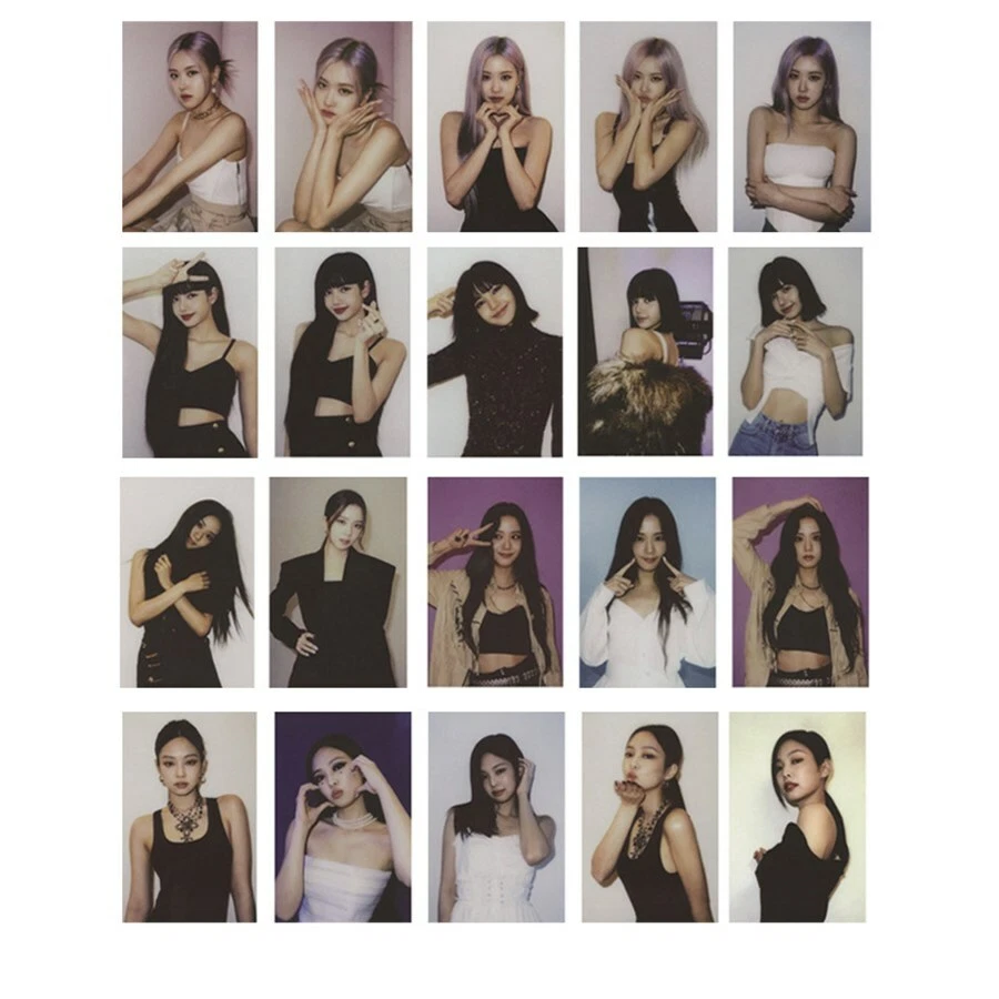 Kpop BLACKPINK Self Made Photo Card The Album Lisa Rose HD Collective Photocard
