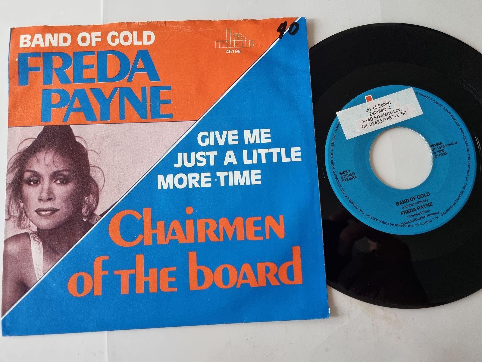 Freda Payne/Chairmen of the Board - Band of gold/Give me just a little more time