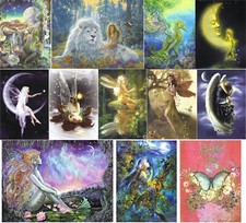 BEAUTIFUL FAIRY/ANGEL/MERMAID FANTASY GREETING CARDS - LEANIN TREE & TREE FREE