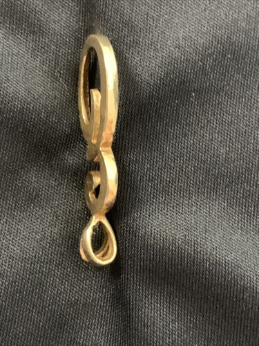 Dije inicial vintage de oro de 14kt “E” de 1,8 gramos - Imagen 11 de 11