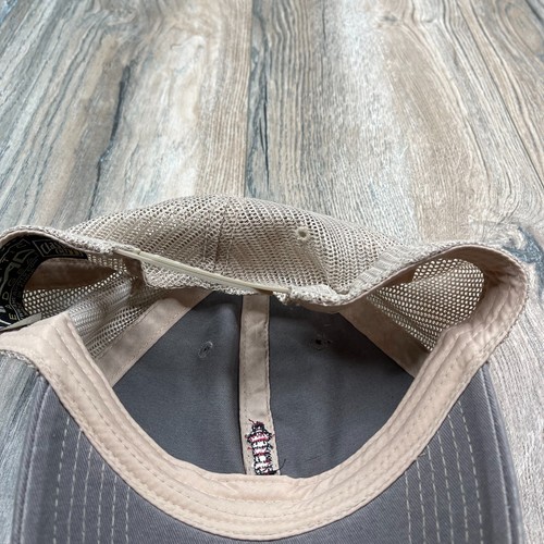 Autentico copricapo uomo Ahead beige e grigio taglio classico Harbour Town Golf - Foto 6 di 11