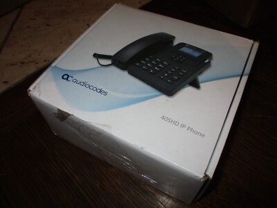 *AUDIOCODES* 405HD IP Phone GGWV00597 Open Box