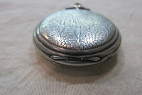 Antico orologio da tasca svizzero in argento 800 Longueve c1895 - Foto 7 di 21