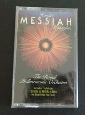 HANDEL'S MESSIAH Highlights Royal Philharmonic Cassette Tape NEW Gospel 1992