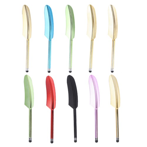 10 Pcs Stylet Capacitif Stylo À Bille Stylos De Téléphone Pour Écran Tactile - Zdjęcie 3 z 12