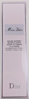 Dior Miss Dior Shimmering Rose Sorbet Body Gel 2.5fl.oz. Full Size 