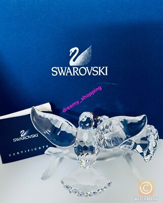 NIB Swarovski Turtledoves Bird Symbol Of Devoted Love Crystal