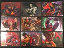 Flair 95 Marvel Annual Power Blast 1995 Singles-You Choose-Finish Your Set