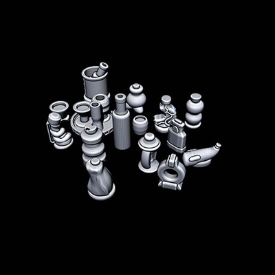 Cantina Accessories - Novus Landing - Starfinder - Cyberpunk - Science Fiction -