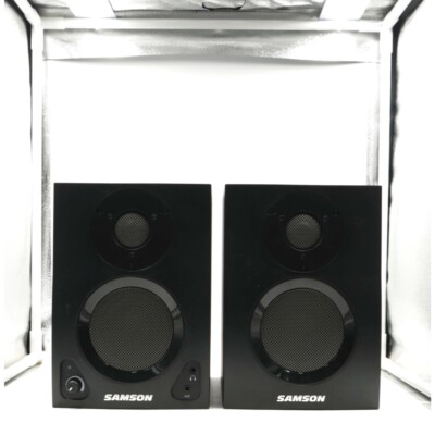 Samson MediaOne BT3 Two-Way Active 3'' Bluetooth Monitors - Pair **OPEN BOX**