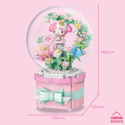 Sanrio Characters My Melody Block Sweet Flower Orgel Music Box | eBay
