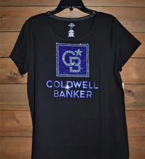 Coldwell Banker Real rhinestone bling shirt XS S M L XL XXL 1X  2X 3X 4X 5X 