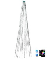 Indoor Led Lichterkette 400 Lichter Bunt Mit Timer Schalter App-Steuerung Saarlo