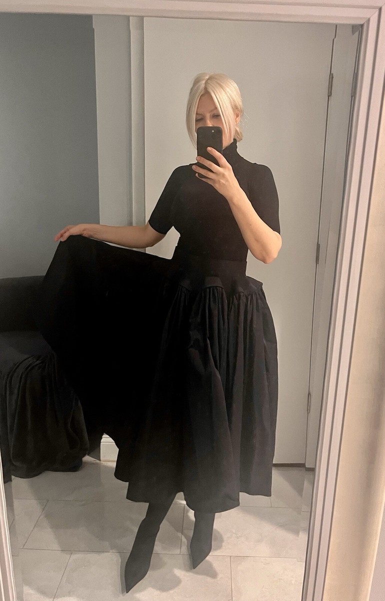 Bottega Veneta Tech Nylon Midi Skirt | eBay