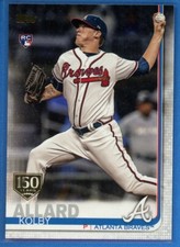 2019 Topps Series 1 150th Anniversary Gold Stamp #38 Kolby Allard Rookie RC