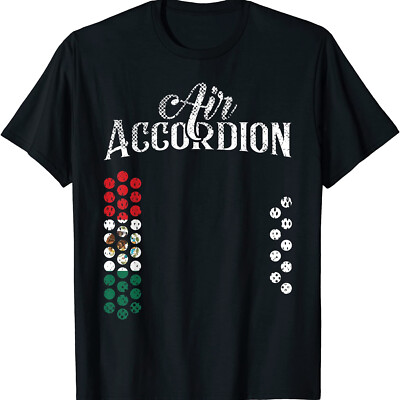 2025/Mexican Flag Air Accordion Flag Of Mexico Fiesta Unisex T-Shirt