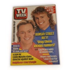 Vintage Australian Magazine - TV WEEK - 13 AUGUST 1988 *JASON & CRAIG COVER*