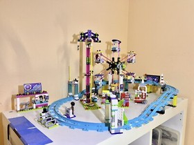 LEGO Friends Amusement Park Roller Coaster (41130) - No Box , PDF Manual