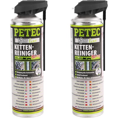 PETEC Bicicletta Catene Spray 100 ML Bike Line 2x 70510 Grasso - Foto 7