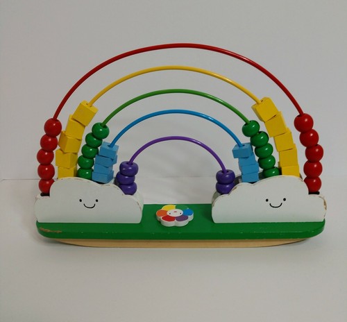 Colorful Child's Abacus. Educational Toy. Teach your child basic math and colors - Picture 2 of 9