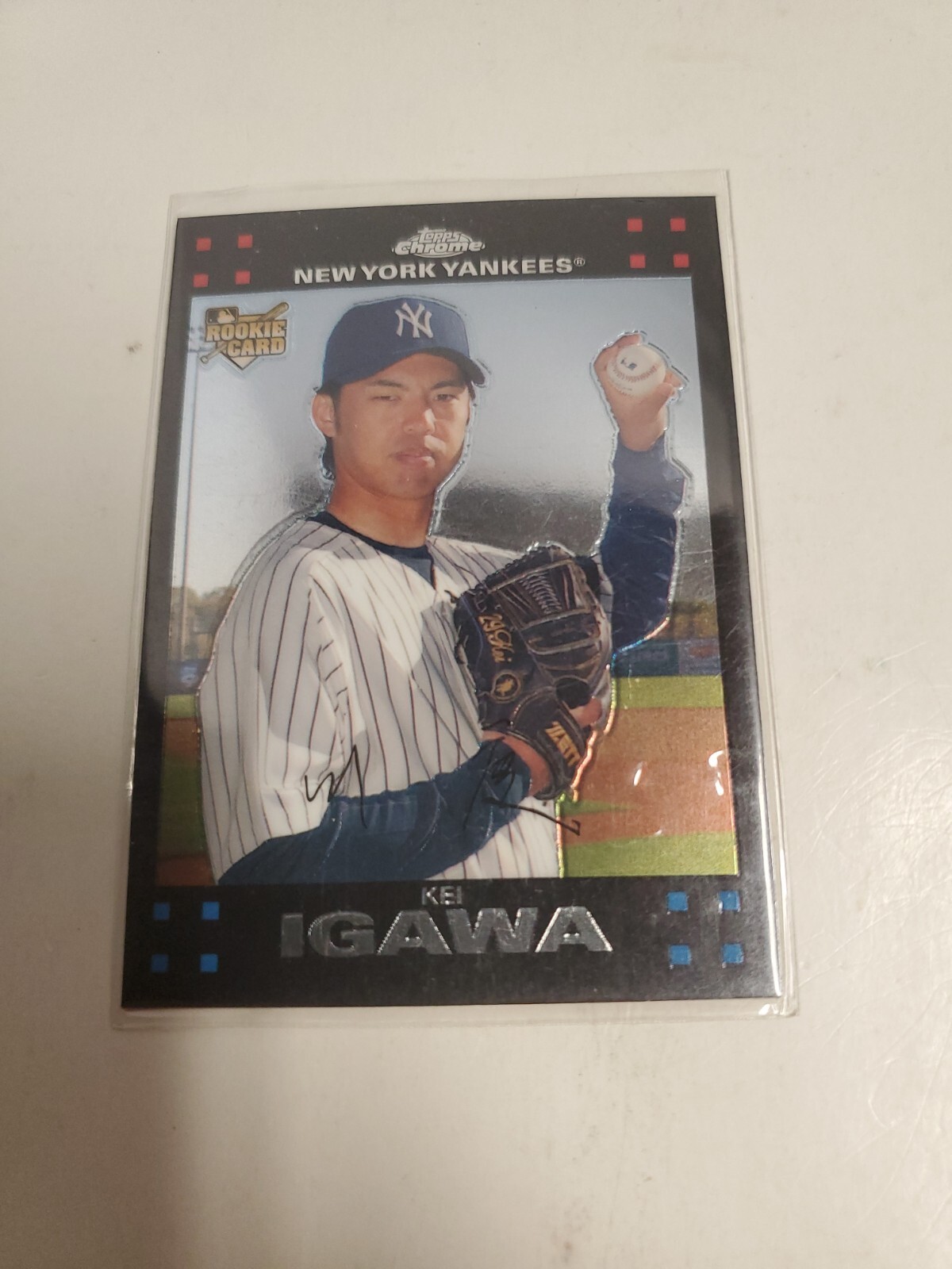2007 Topps Chrome #322 Kei Igawa Rookie Card