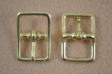 Buckle, Bar - 5/8" - Solid Brass - Pack of 10 F378
