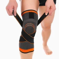 Copper Knee Sleeve Compression Brace Patella Support Stabilizer Sports Gym Joint
