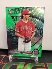2022 Bowman Platinum Alejandro Hidalgo 234/299 Emerald Ice TOP-20 Anaheim Angels