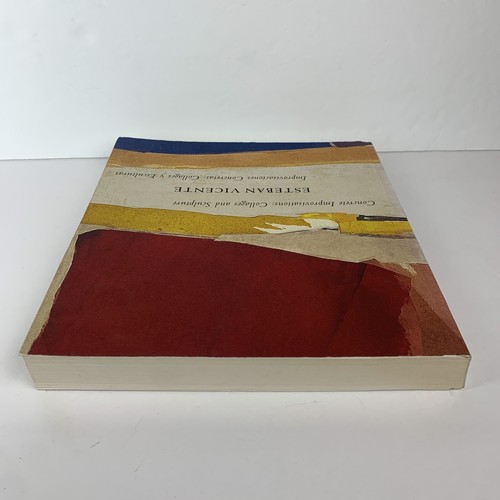 Concrete Improvisations: Collages and Sculpture by Esteban Vicente Book 10” X 9” - Picture 3 of 12