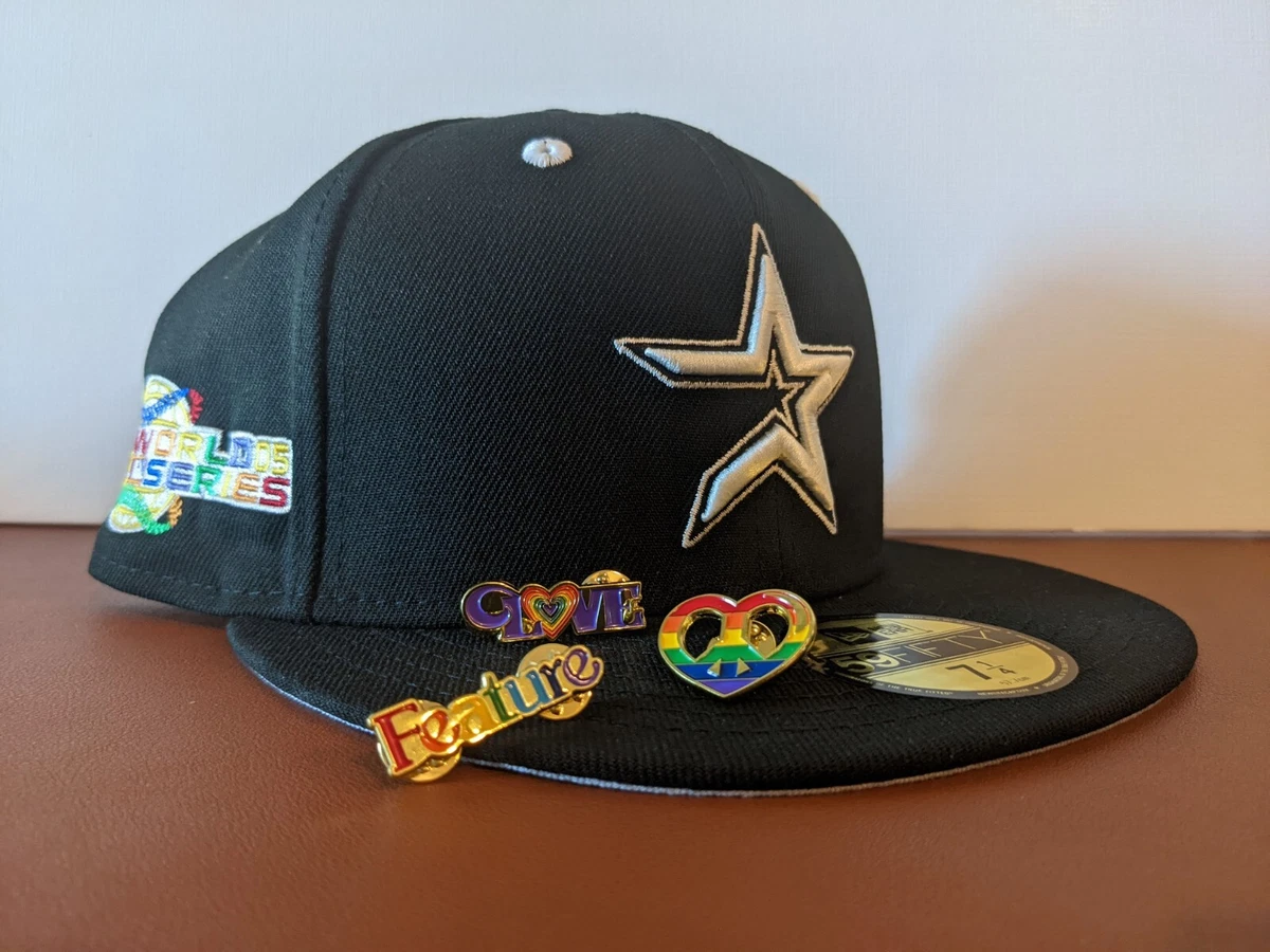 New Era 59Fifty Houston Astros 2005 World Series Pride Rainbow