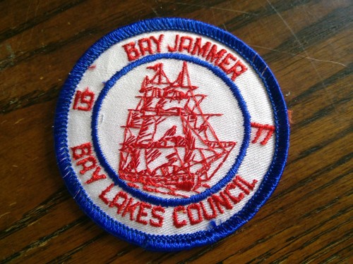 Vintage Bay Jammer Patches 1975, 1976, 1977 Bay Lakes Council - Picture 4 of 4