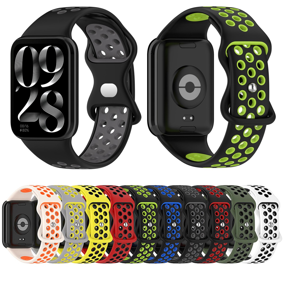 For Xiaomi Mi Band Pro Strap Replacement Silicone Watch Band Strap  Bracelet